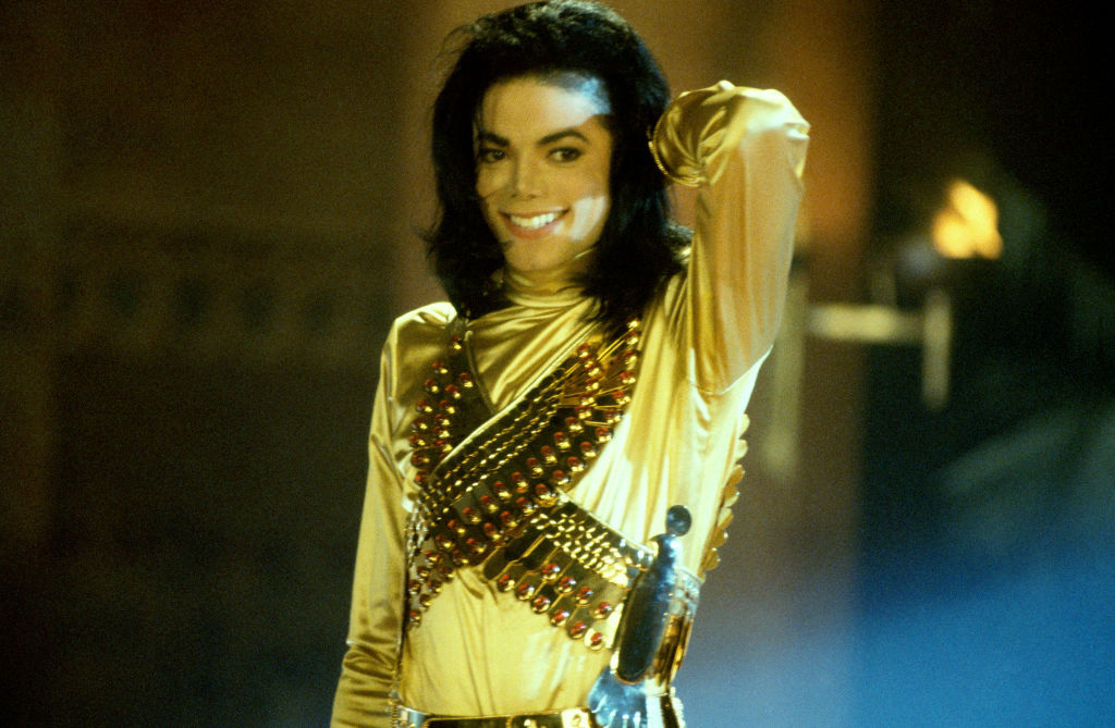 Michael Jackson On The Set Of 'Rememeber The Time'