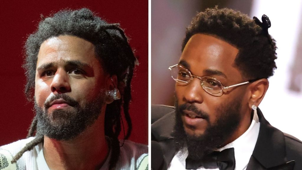 J. Cole and Kendrick Lamar