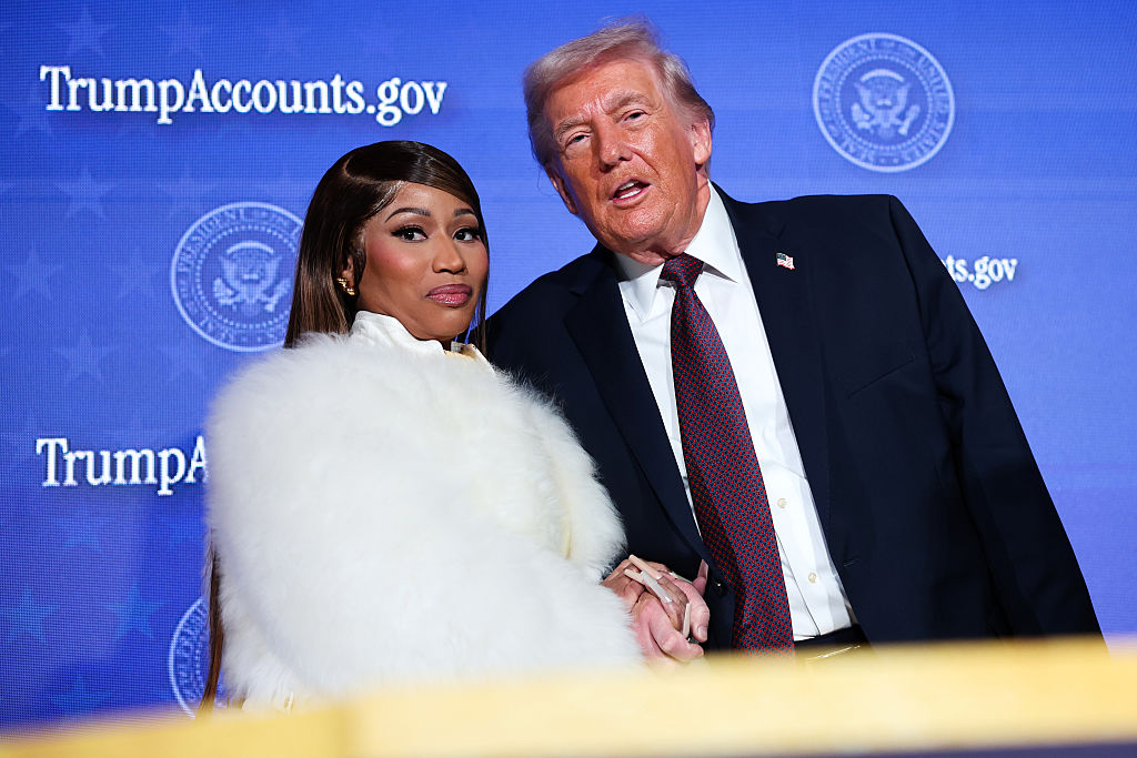 President Trump Delivers Remarks During The Treasury Department's Trump Accounts Summit At Andrew W. Mellon Auditorium