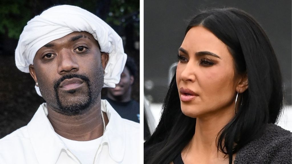 Kim Kardashian and Ray J