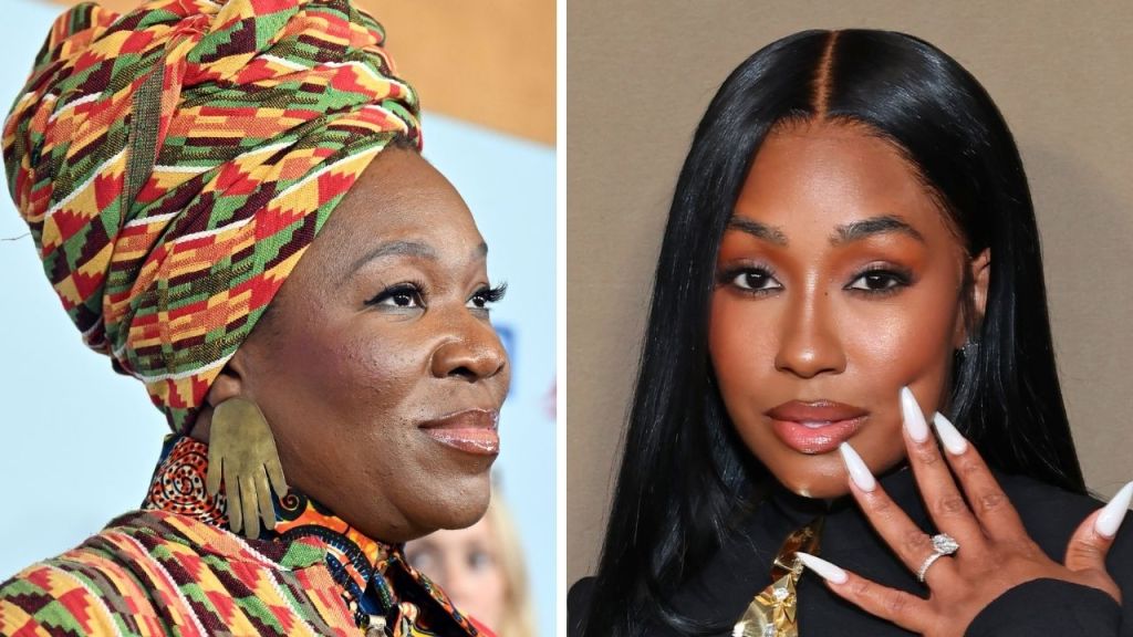 India Arie and Yung Miami'