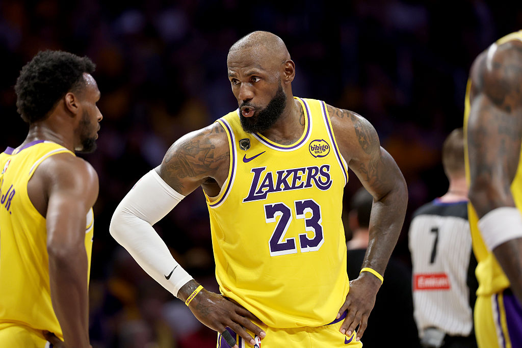 Lakers hosting the Rockets in game one of the NBA first round playoffs at Crypto.com
